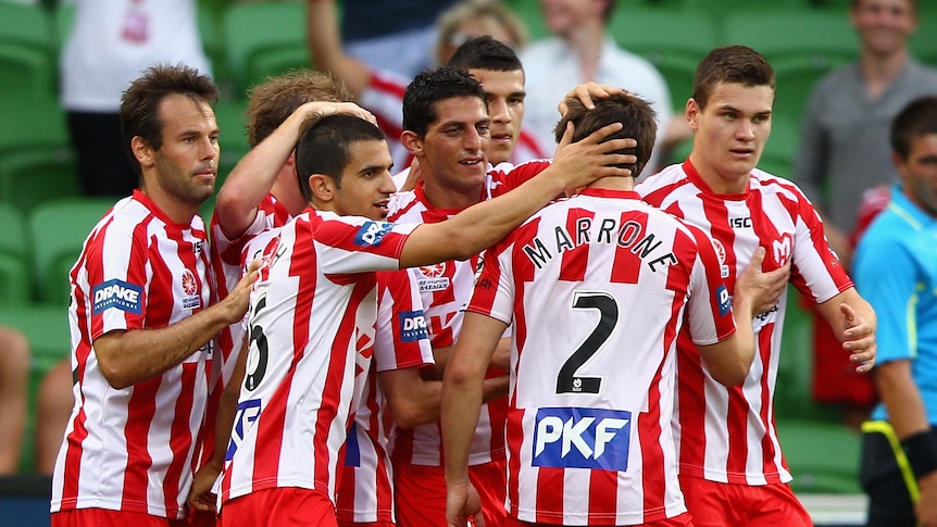 Up for grabs ... Melbourne Heart are hoping to benefit from their rivals' heavy schedules
