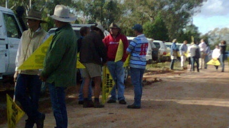 Liverpool Plains CSG blockade