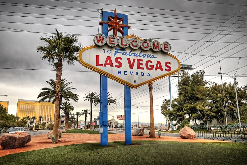 Welcome to Las Vegas sign.