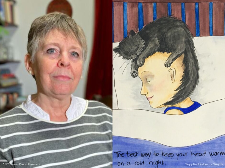 Rebecca Smyth and artwork