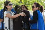 Families of passengers group together and grieve after hearing news that EgyptAir Flight MS804 was missing.