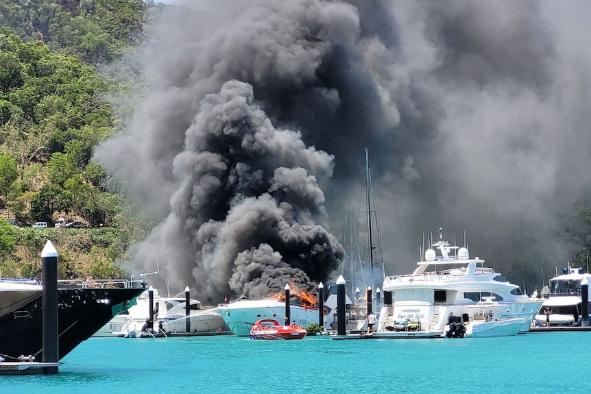 hammo yacht fire