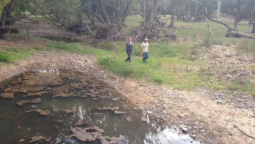 The Mount Nebo group is concerned about mining exploration works underway in the Brisbane Valley.