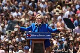 Hillary Clinton makes her first major campaign speech