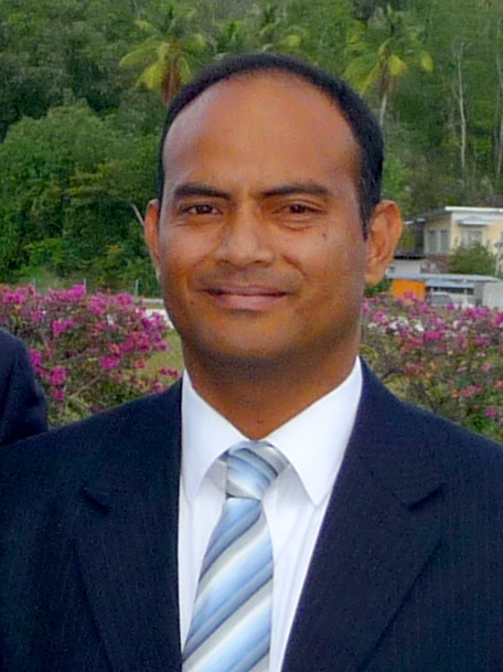 Nauru's justice minister David Adeang