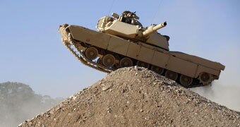 Australian Abrams battle tank