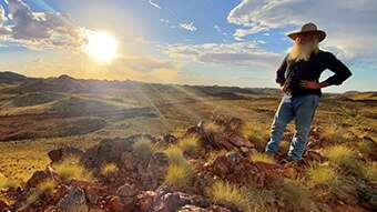 Gregg Quicke in the Pilbara