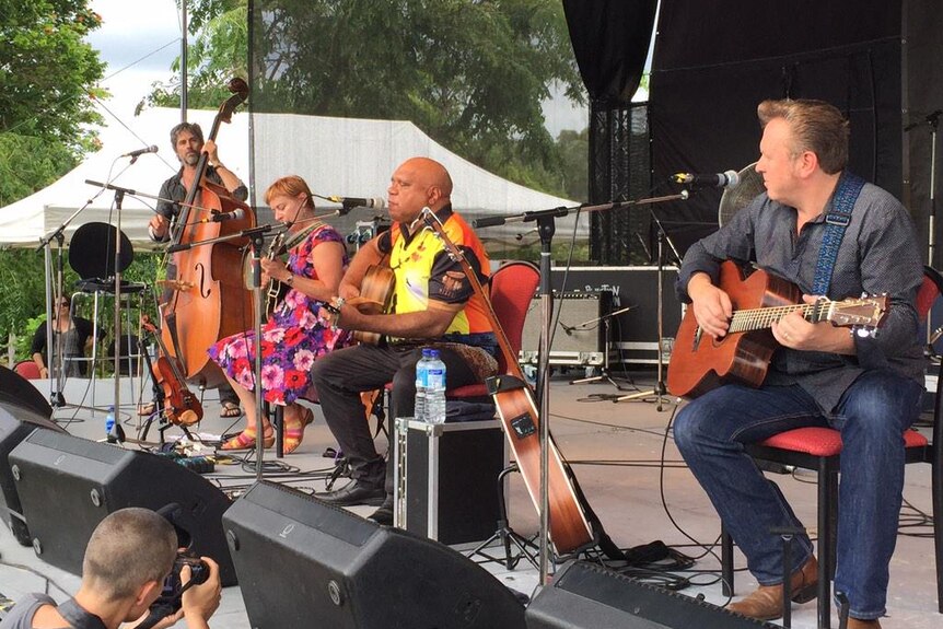 Archie Roach performs in Coffs Harbour