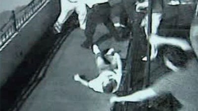 CCTV footage showing man on ground after being punched outside Darwin nightclub