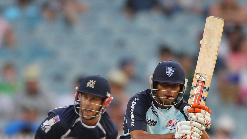 Usman Khawaja hit a classy 65 to put NSW in charge.