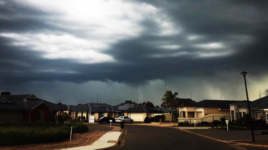 Storm clouds at Kadina