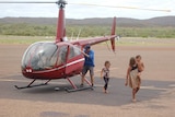 Stranded children land back in Halls Creek after being rescued