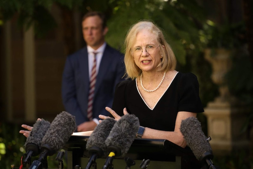 Queensland's Chief Health Officer Jeannette Young