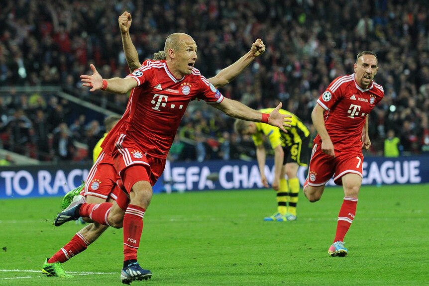 Robben scores Bayern's winner