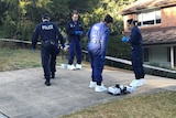 Forensics at the Mount Colah home