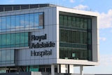 The front of the new Royal Adelaide Hospital