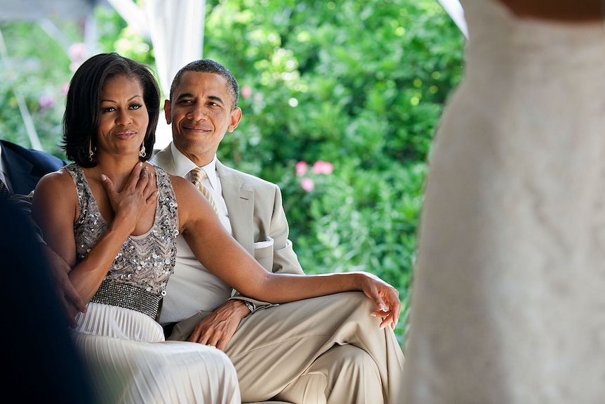 Barack and Michelle Obama