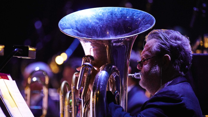 Adelaide Symphony Orchestra brass.