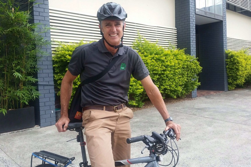 Bicycle Queensland CEO Ben Wilson