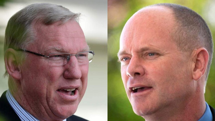 Jeff Seeney and Campbell Newman