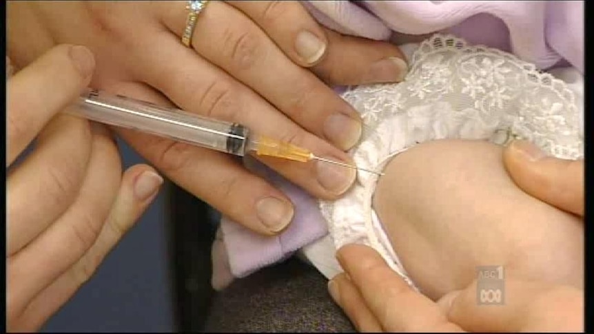 Young girl critical after flu shot