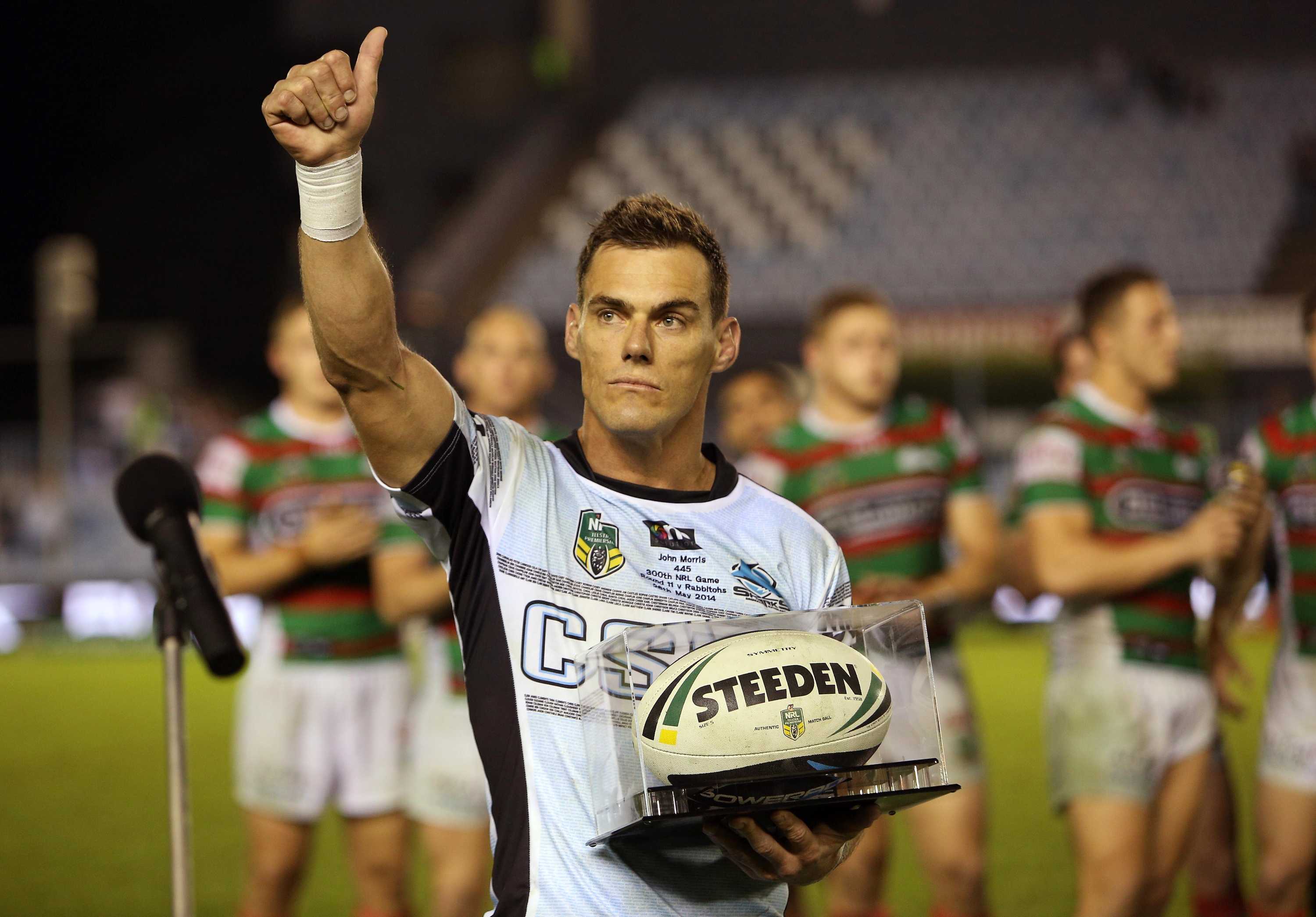 John Morris announces retirement as a result of neck injury after 300