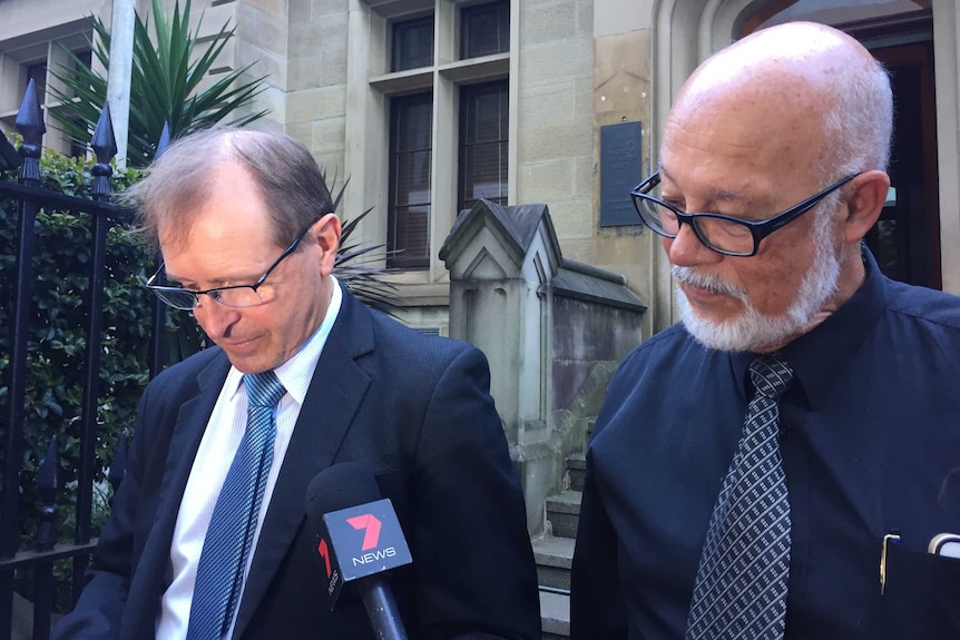 St Andrews nursing home chief executive Phillip Carter and chair David Nunn, where Haines murdered two patients.