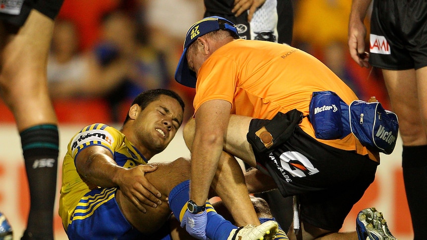 Absent for the opener ... but Jarryd Hayne's knee injury should only keep him out for a few weeks.