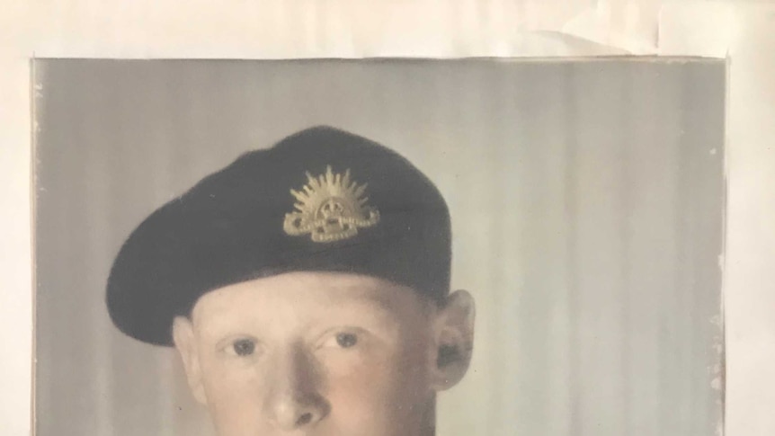 Graham Smith in army uniform.