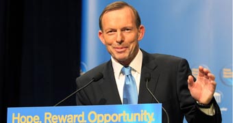 Tony Abbott before he became prime minister