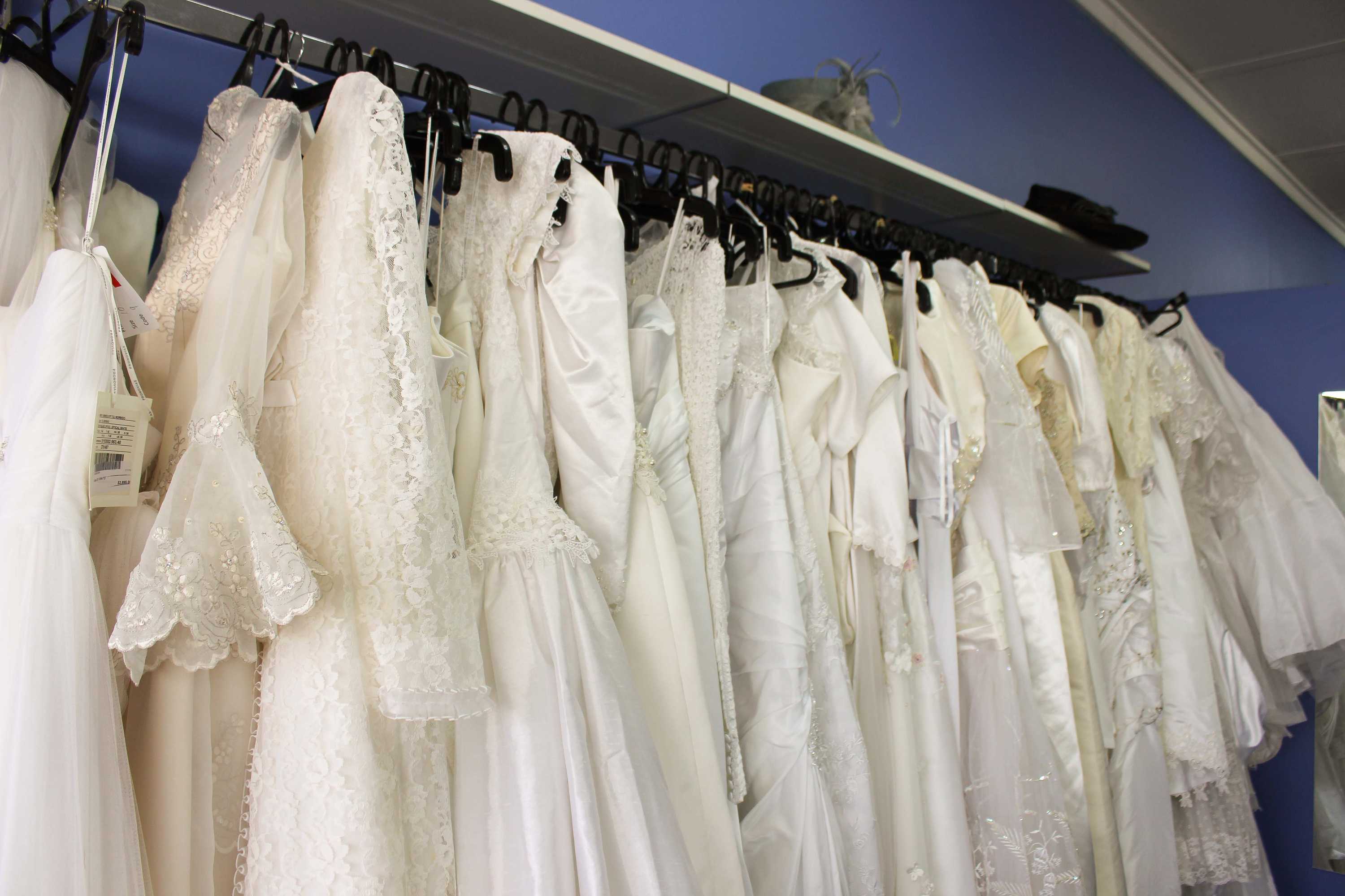 second hand wedding dress shop