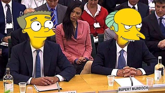 Smithers and Burns front parliamentary committee