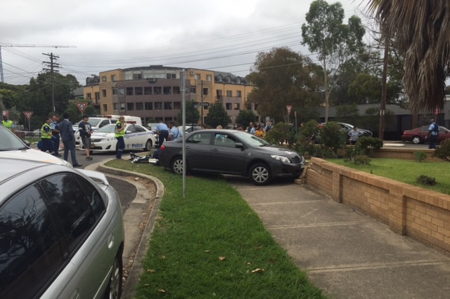 Auburn car crash scene