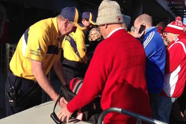 AFL Grand Final bag check