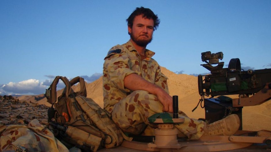 Mick Bainbridge in Afghanistan