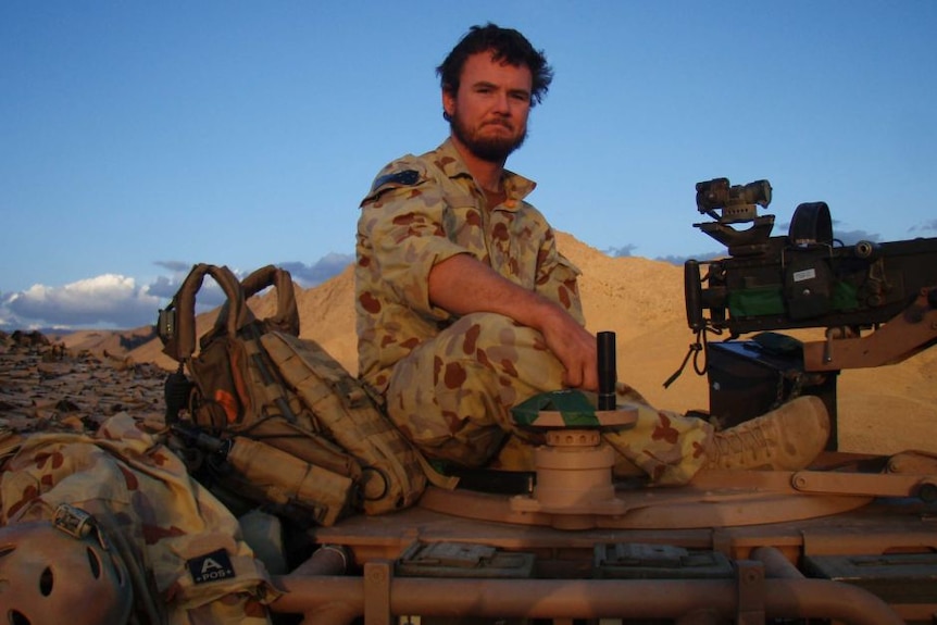 Mick Bainbridge in Afghanistan