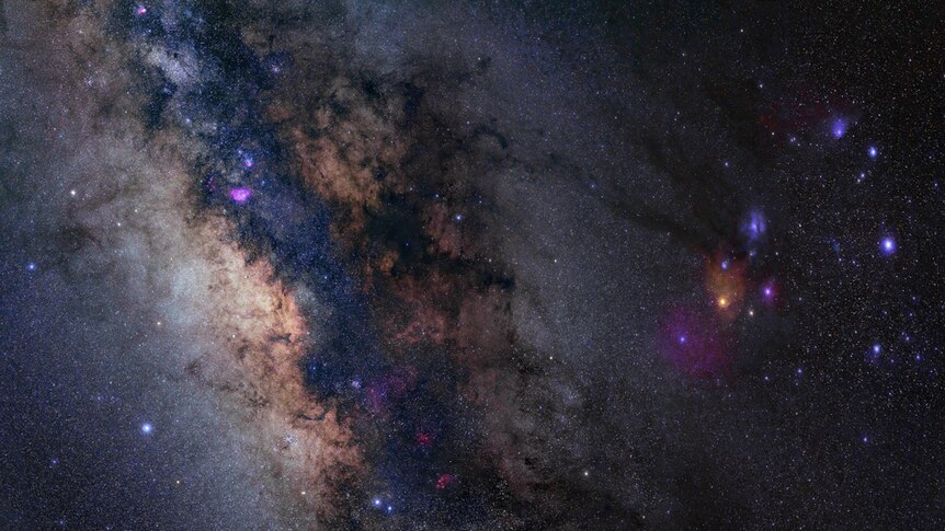 Milky Way taken at midnight by Jonah Scott