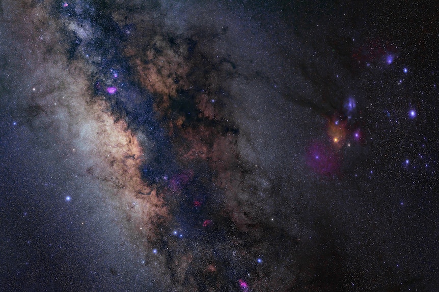 Milky Way taken at midnight by Jonah Scott