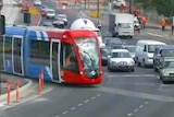 Tram track tested
