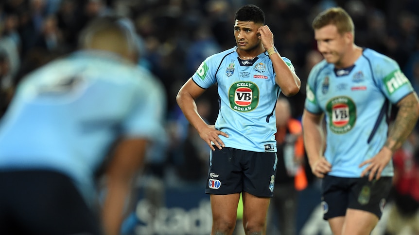 Daniel Tupou and Trent Hodkinson rue NSW's game-one loss