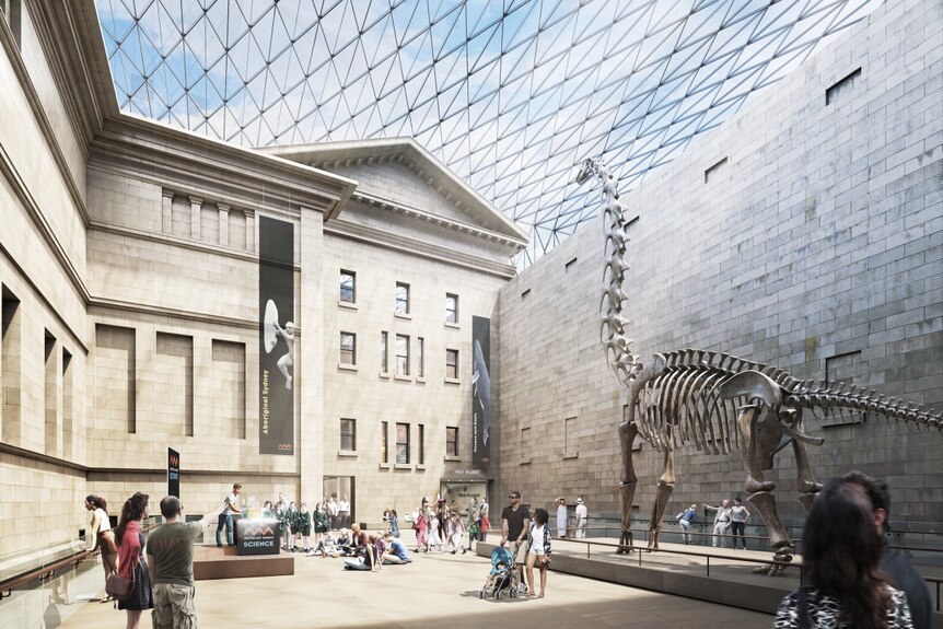 Australian Museum aims to make it 'top five' in the world with $285m development - ABC News