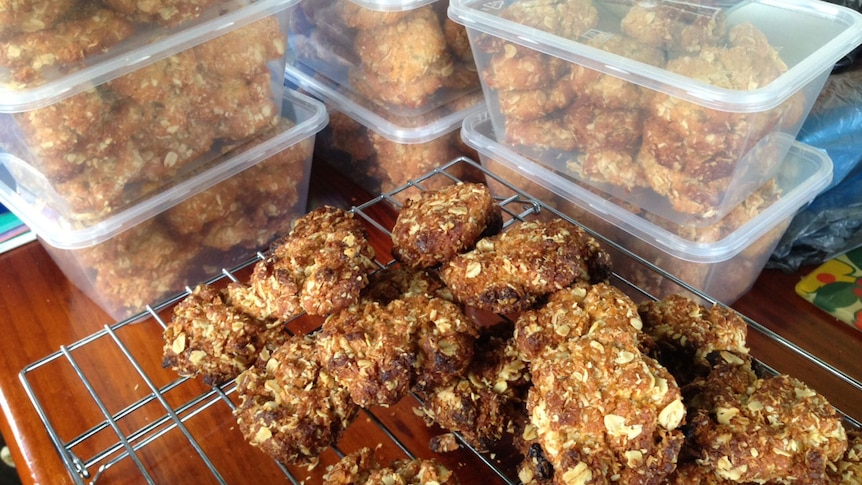 Anzac biscuits from Baked Relief movement's 'Love to the West' project
