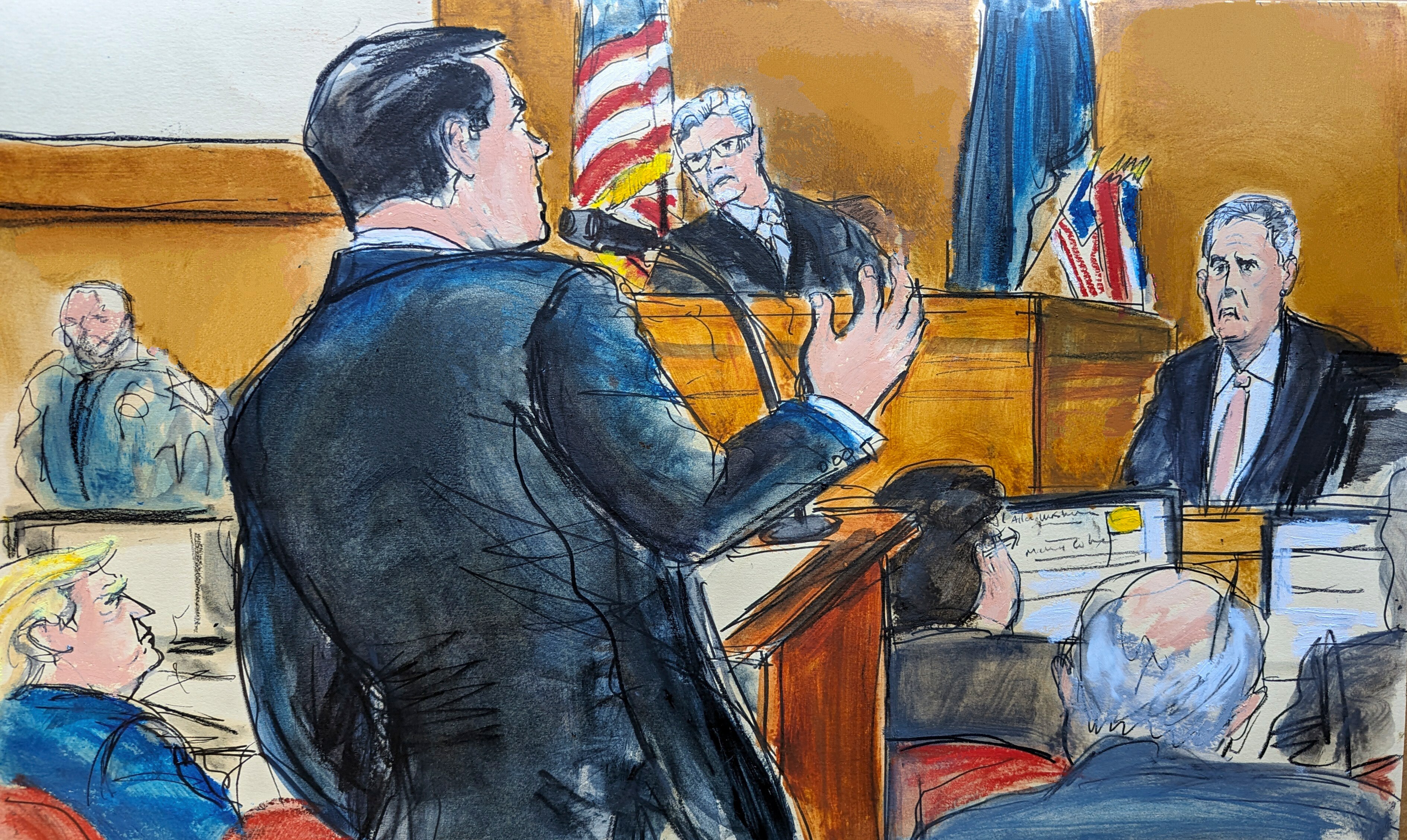 Donald Trump hush money trial hears Michael Cohen stole money from ...