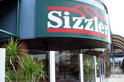 Sizzler shopfront at Toowong in Brisbane