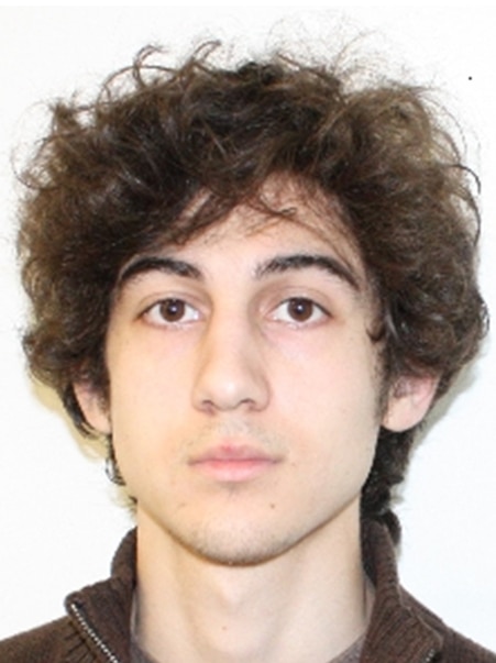 FBI photo of Dzhokar Tsarnaev