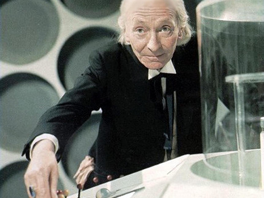 William Hartnell as Doctor Who.