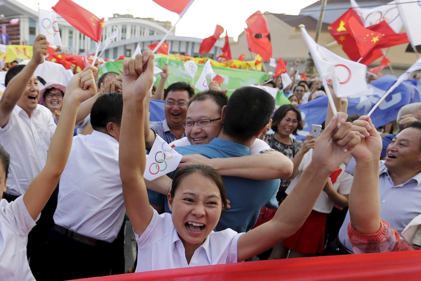 Zhangjiakou residents celebrate Olympic hosting win