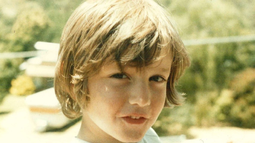 A photograph of a little boy