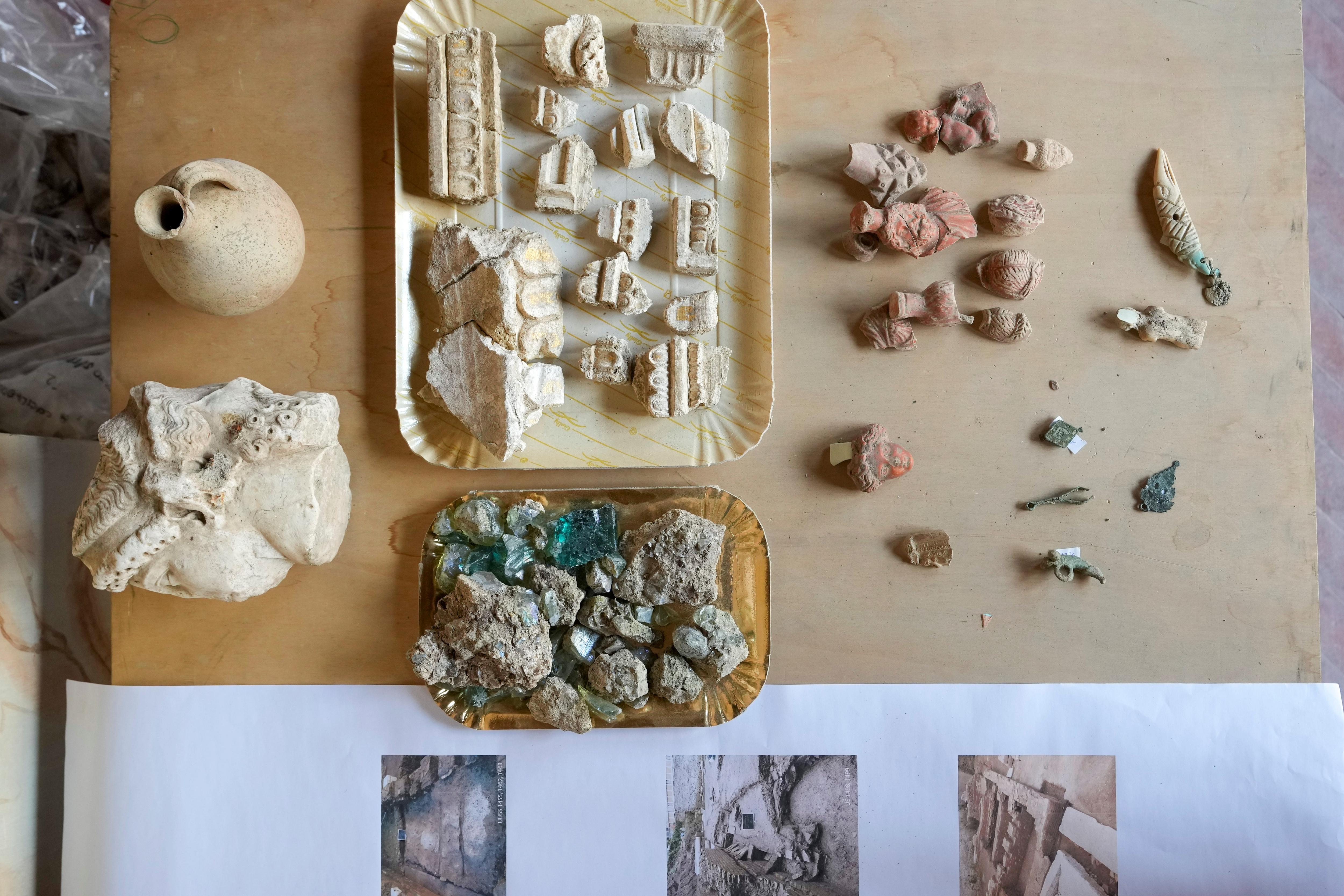 Artefacts Nero's Theatre landscape