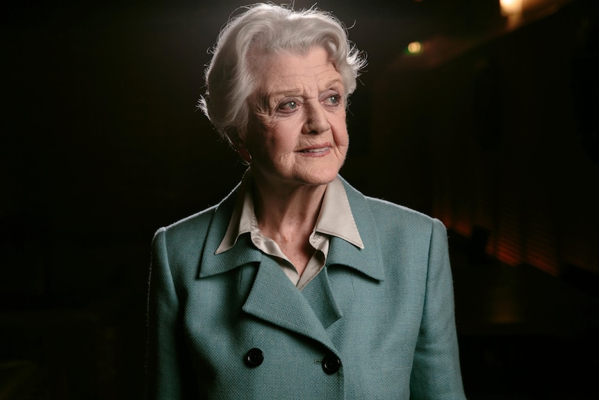 Angela Lansbury poses for a portrait.